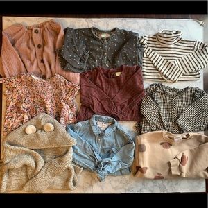 Zara Baby Girl Shirts Size 18/24 months